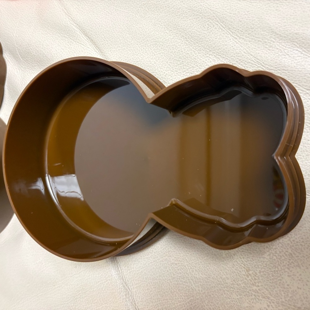 BAPE BABY MILO Plastic Lunch Bento Box Brown Bathing Ape Japan 2008 - Picture 7 of 12